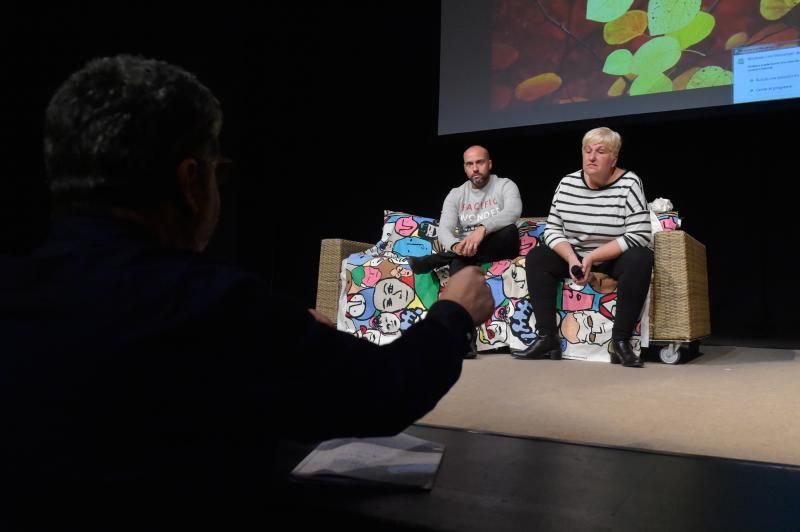 22-02-2020 LAS PALMAS DE GRAN CANARIA. Actores del Grupo Antígona de la ONCE que representan la obra 'Amor de don Perlimplín', Sala Insular de Teatro. Fotógrafo: ANDRES CRUZ  | 22/02/2020 | Fotógrafo: Andrés Cruz