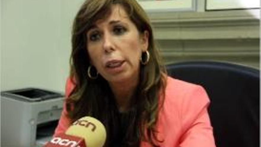 La presidenta del PPC, Alícia Sánchez-Camacho.