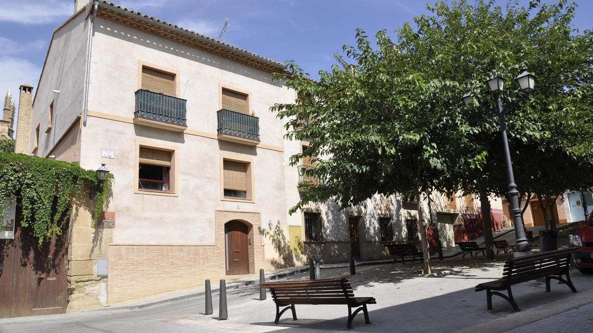 Imagen de archivo de una casa rehabilitada en una localidad aragonesa.