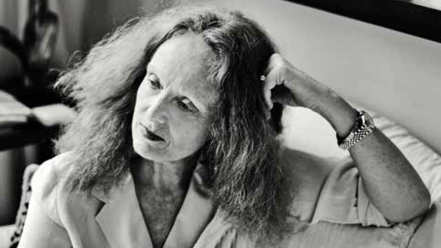 Retrato de Grace Coddington.