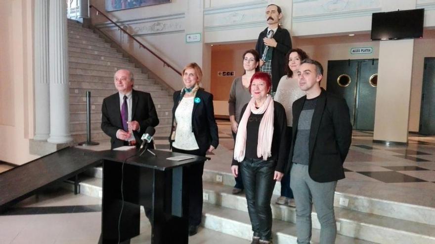 La presentació del concert s&#039;ha fet al Teatre El Jardí