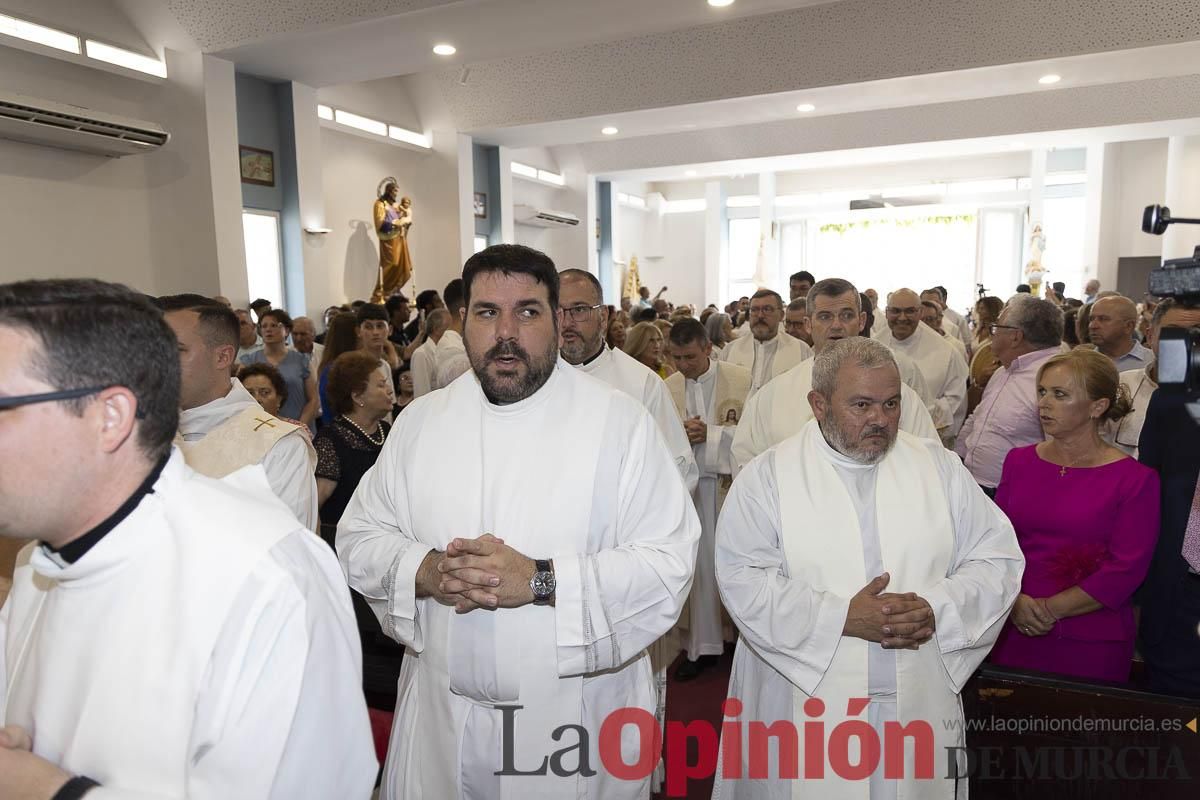 Así se ha vivido la ordenación sacerdotal de Miguel Tovar Fernández en la pedanía molinense de Torrealta
