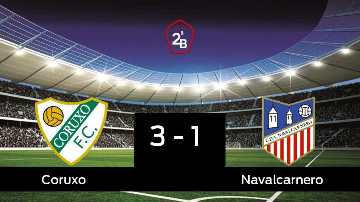 Los tres puntos se quedaron en casa: Coruxo 3-1 Navalcarnero