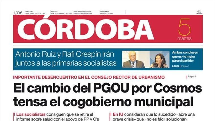 La portada de CÓRDOBA