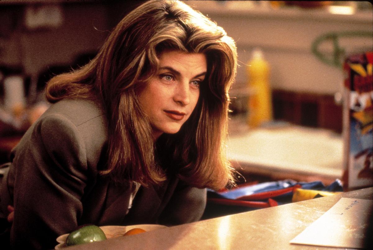 Kirstie Alley en Mira quién está hablando ahora, rodada en 1993.