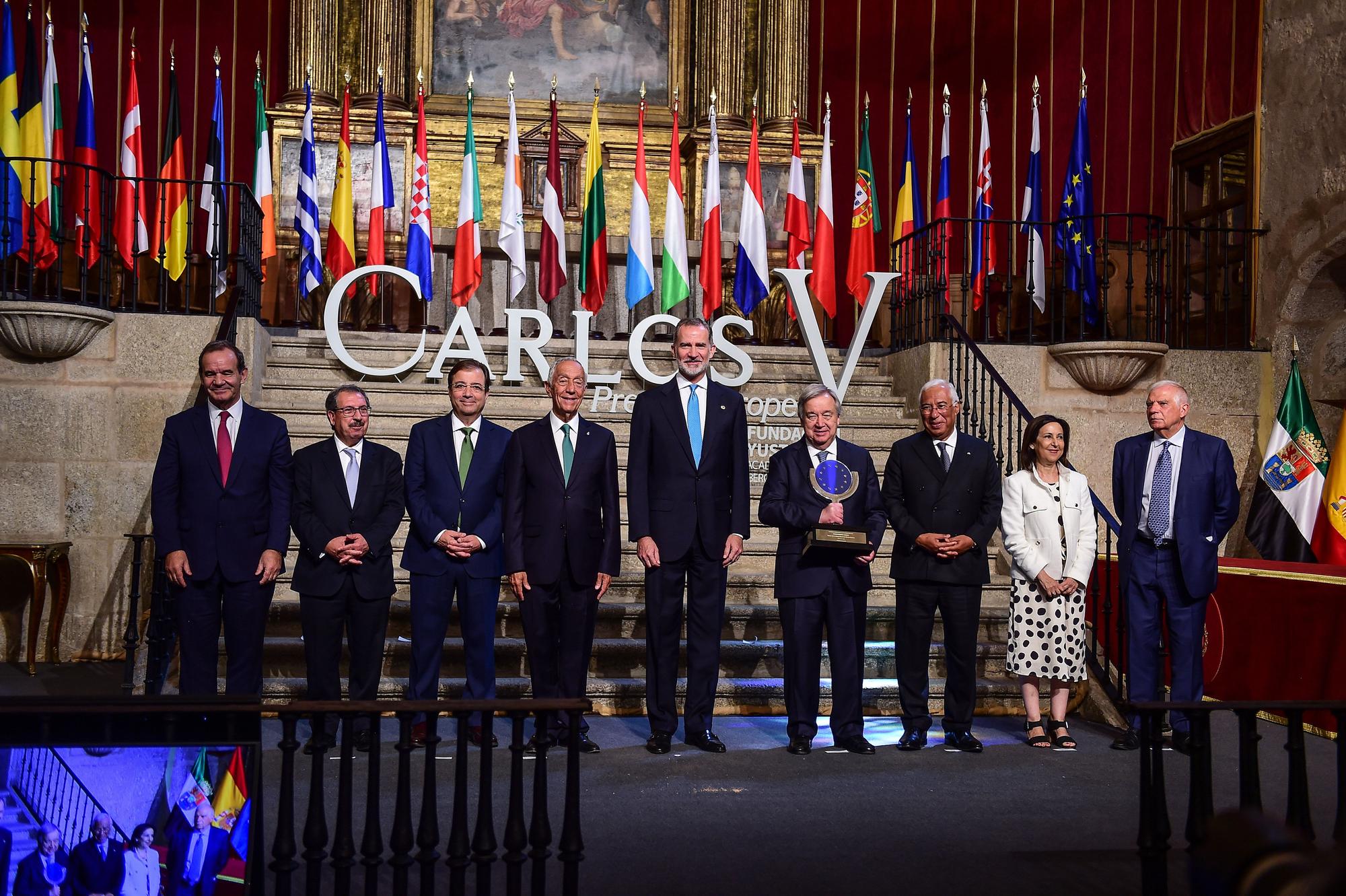 GALERÍA | Las imágenes de la entrega de la décimo sexta edición del Premio Europeo Carlos V