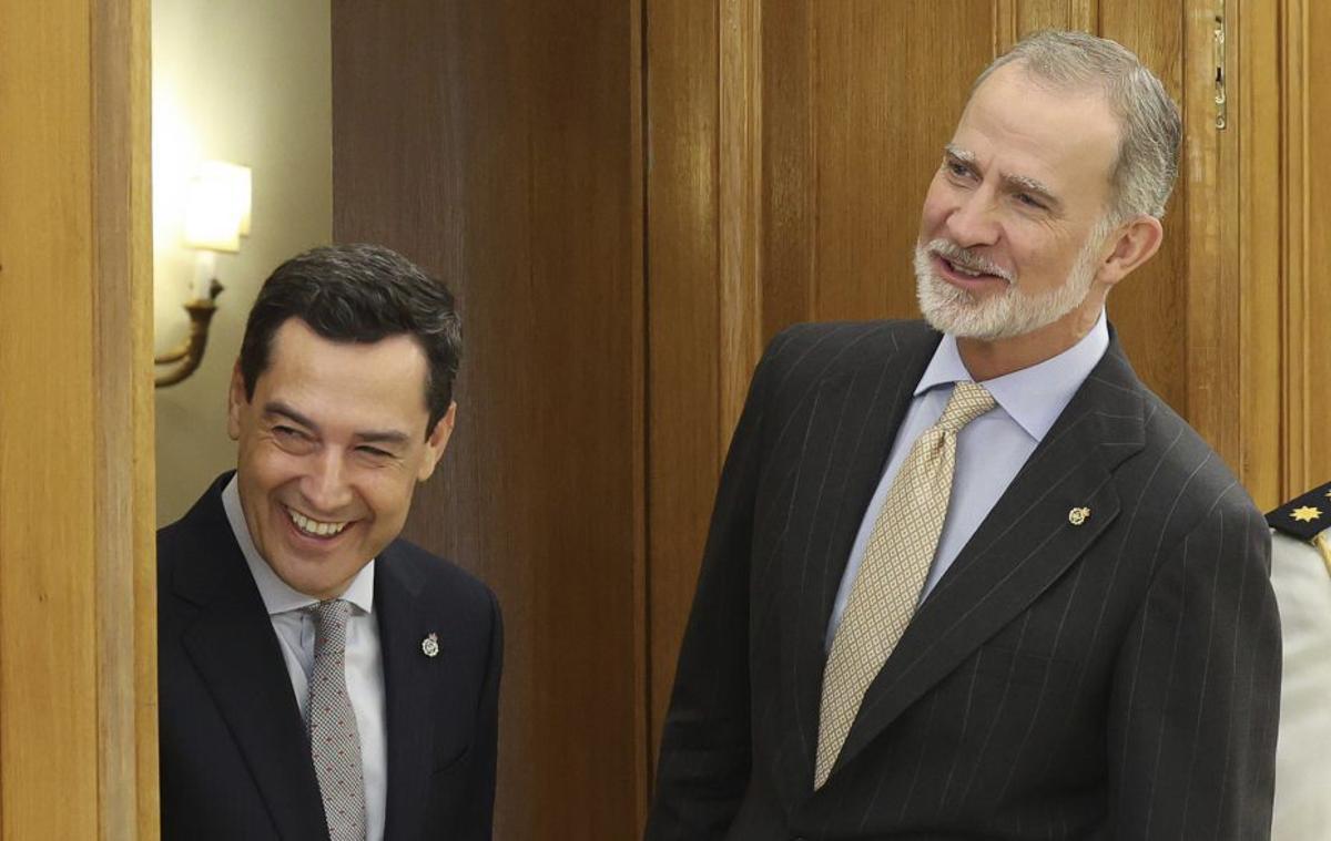 Moreno tanca davant el Rei la ronda de presidents del PP reelegits aquest any