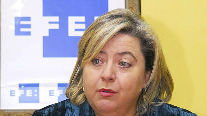 Proyecto. Clara Aguilera, consejera de Gobernación.