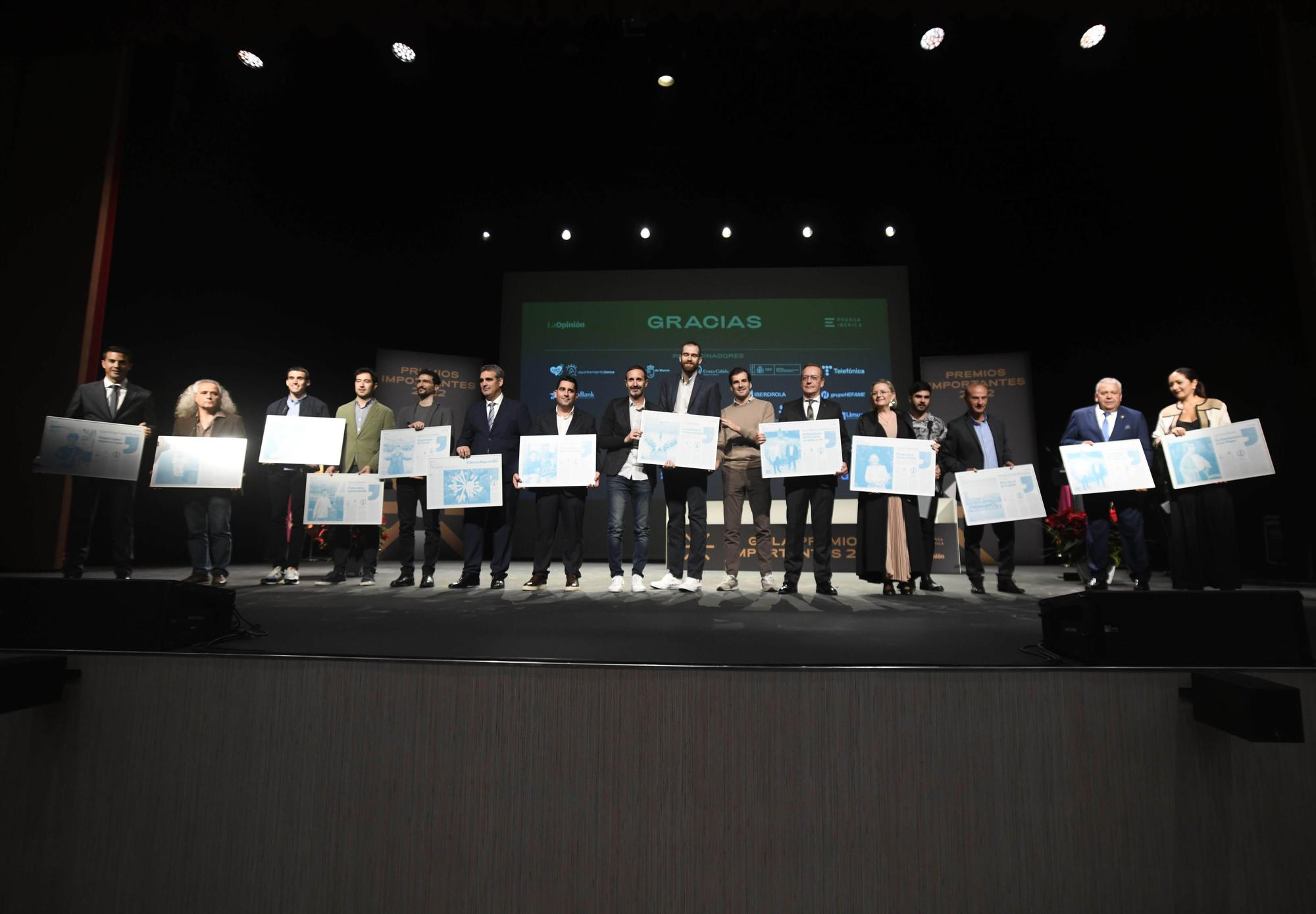 Gala de entrega de los Premios Importantes 2022 en Lorca