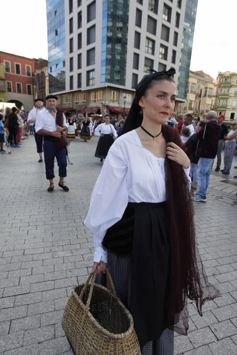 Celebración del Día d'Asturies en Gijón