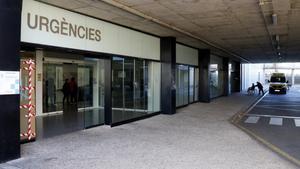 Acceso al servicio de Urgencias del Hospital de Sant Joan de Reus.