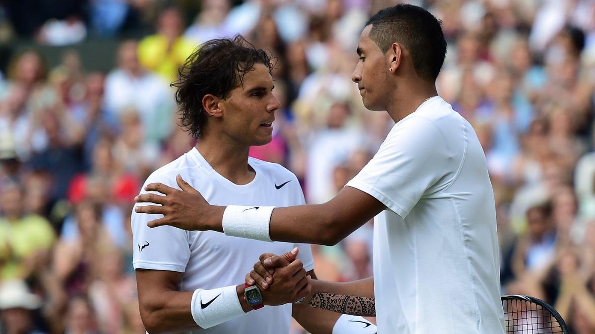 Nadal y Kyrgios se vieron las caras por primera vez en Wimbledon 2014