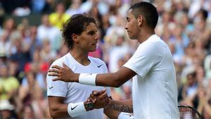 Nadal y Kyrgios se vieron las caras por primera vez en Wimbledon 2014