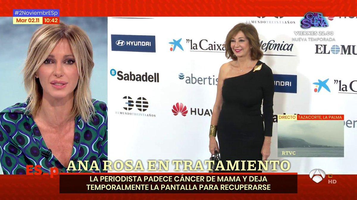 Susanna Griso envia un missatge a Ana Rosa després d’anunciar que té càncer