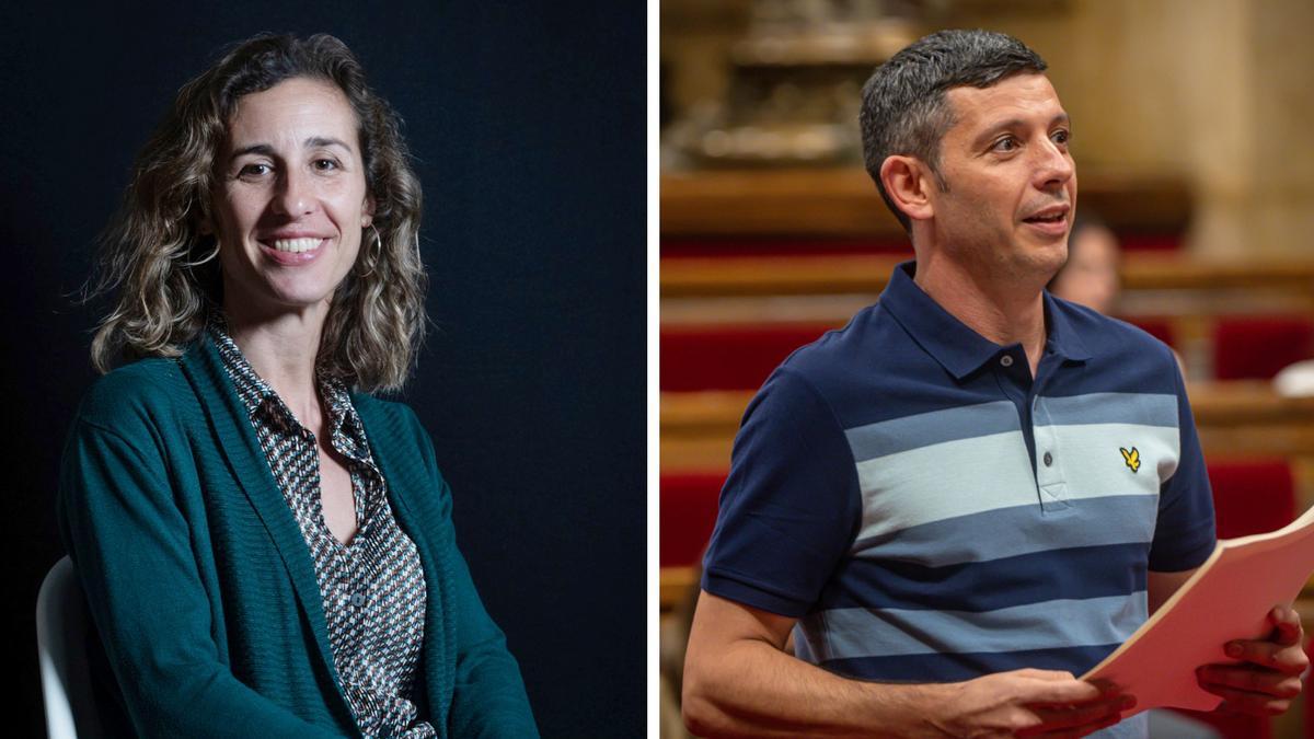 Laia Estrada y Xavier Pellicer