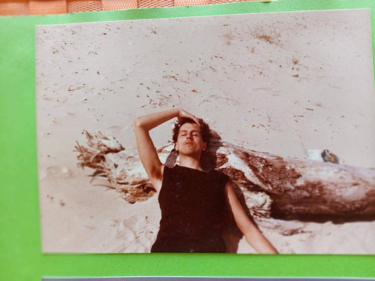 Stadelmann in jungen Jahren auf Ibiza.