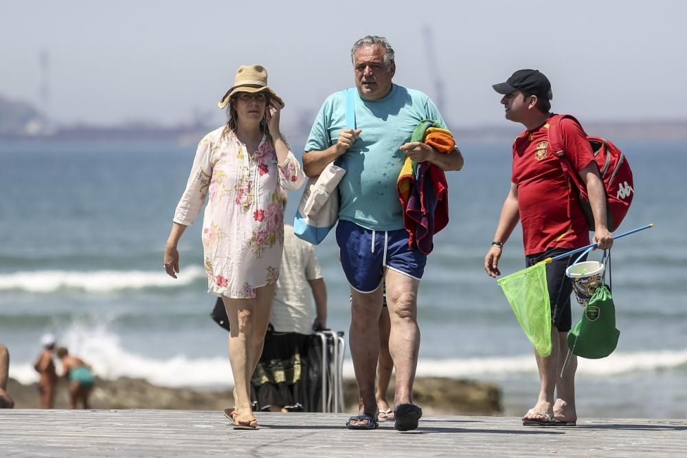 Ola de calor en Asturias