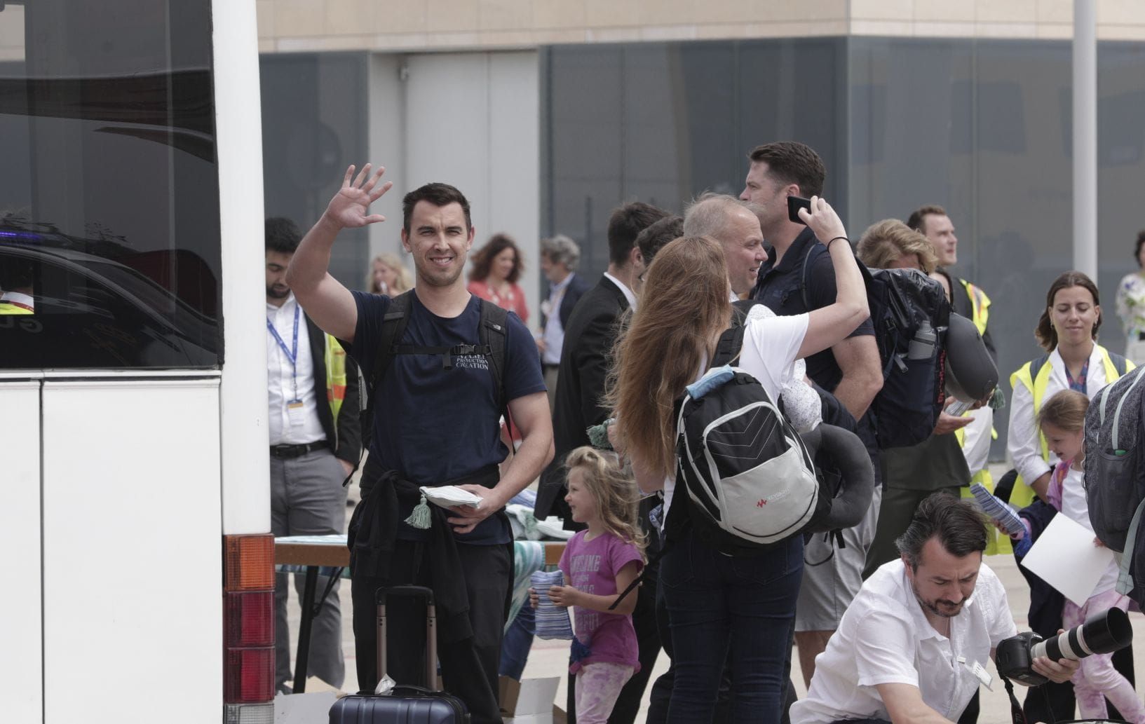 Llega a Mallorca el primer vuelo Nueva York-Palma sin baño de mangueras