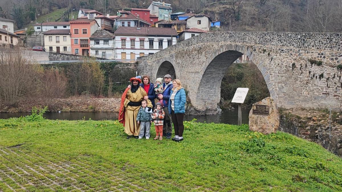 Aliatar, este viernes, en Puente d'Arcu.