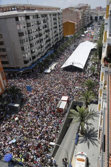 Hogueras 2019: Apoteosis en Luceros con la mascletà de Reyes Martí.