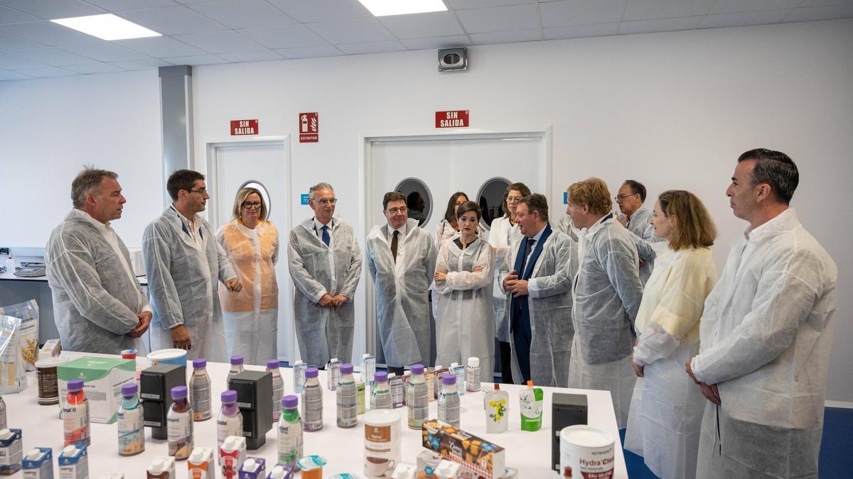 Inauguración de las nuevas instalaciones de Nutrisens.