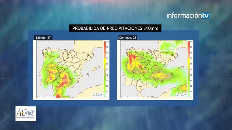 Las lluvias marcarán la jornada electoral en la provincia de Alicante