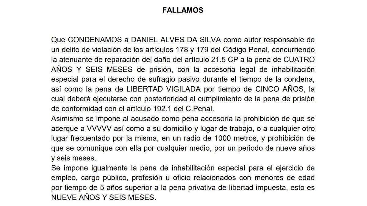 ¿Per què la pena de Dani Alves és baixa? ¿Per què la pena de Dani Alves és baixa?
