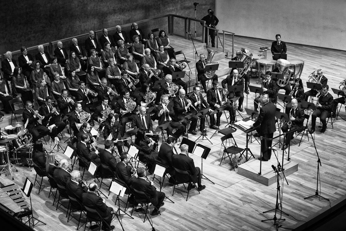 El Orfeón Alicante, en directo, en una imagen de archivo