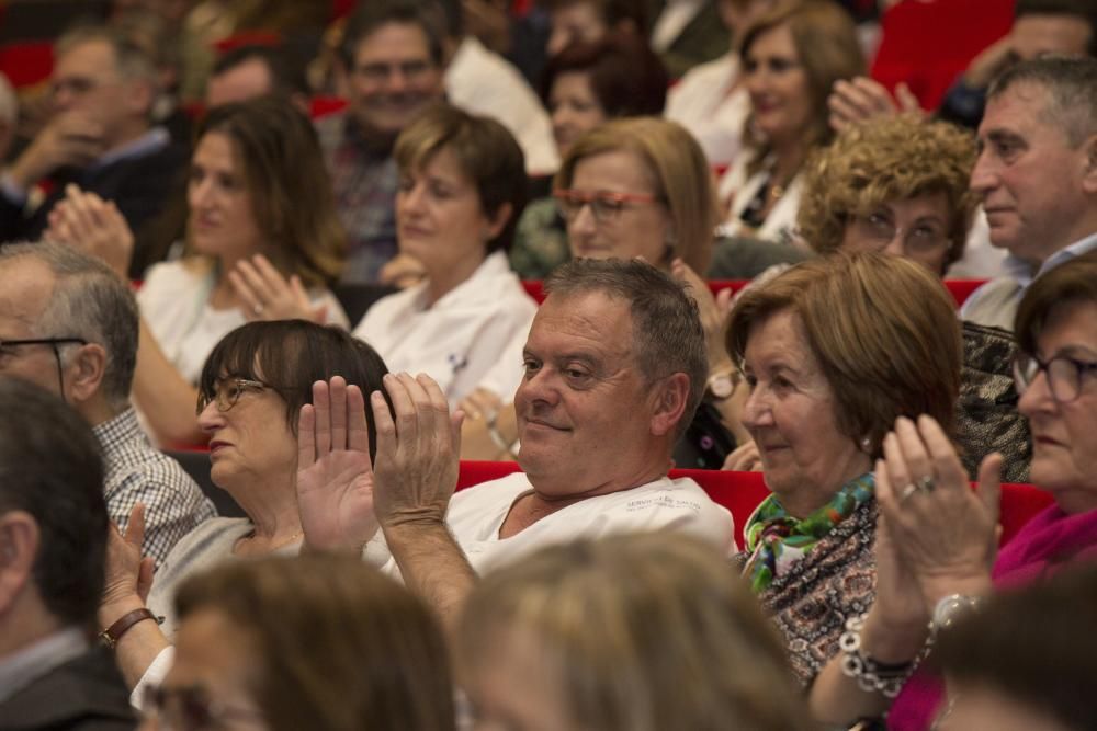 Despedida de los médicos jubilados del HUCA