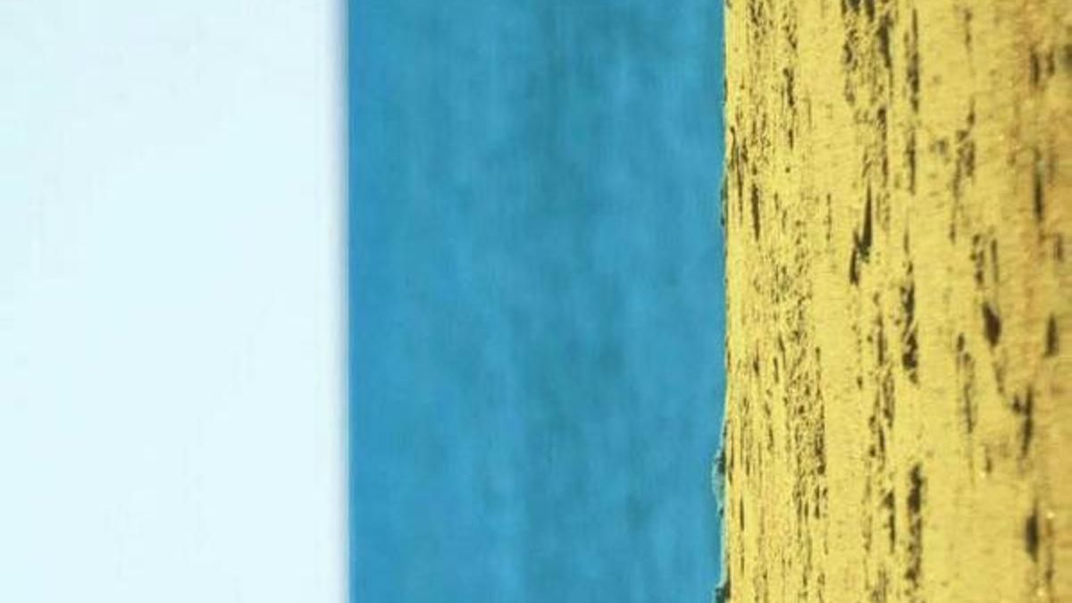 Los colores de la bandera de Canarias.
