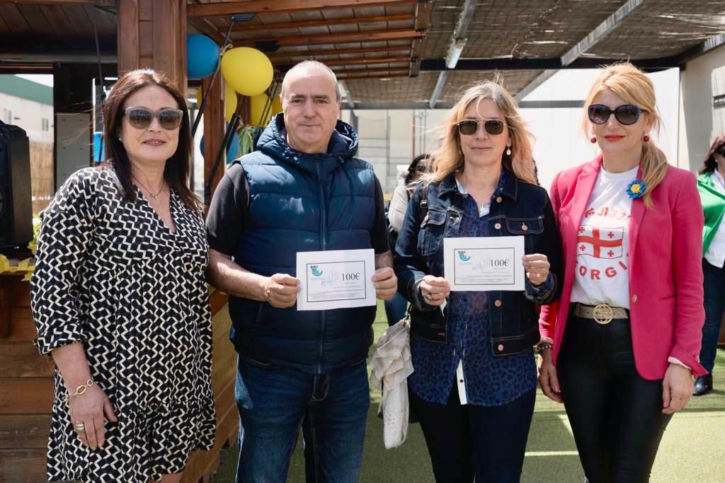 Un evento solidario logra que seis familias ucranianas refugiadas en Alicante reciban ayuda