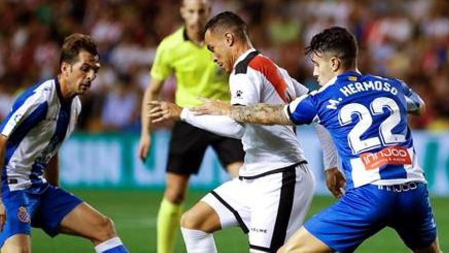 Empate de un Rayo Vallecano que perdona al Espanyol