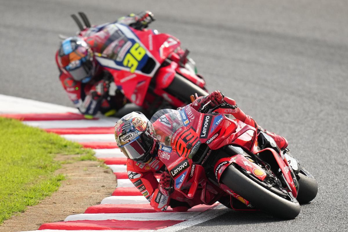 Marc Márquez, líder del mundial 2025