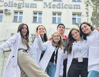 Medicina gallega (también) en Polonia