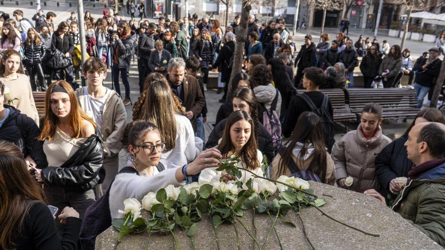 Manresa ret homenatge a Neus Català el dia en memòria de les víctimes de l’Holocaust