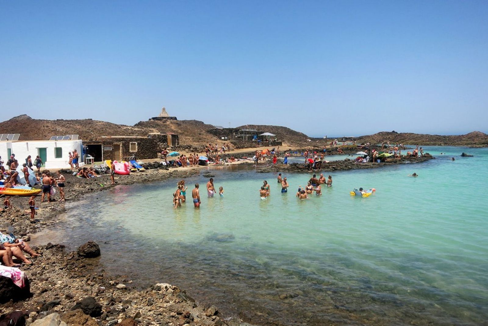 Imagen de la zona de El Puertito, en el Parque Natural del Islote de Lobos. | | LP/DLP