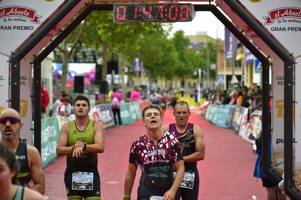 Llegada del triatlón de Fuente Álamo (I)