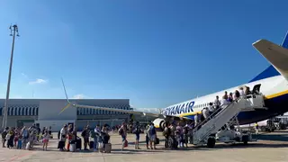El aeropuerto de Castellón bate en julio la barrera de los 40.000 usuarios en un mes