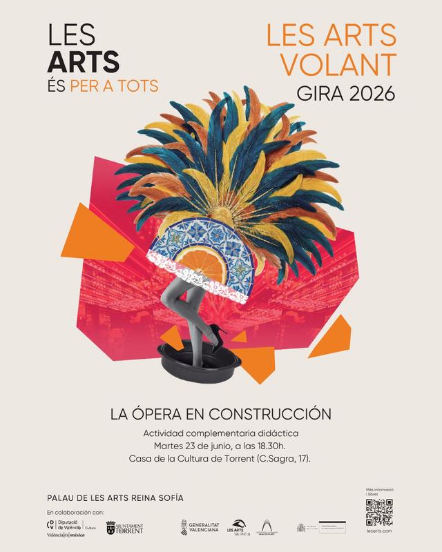 Cartel promocional de Les Arts Volant Gira 2026.