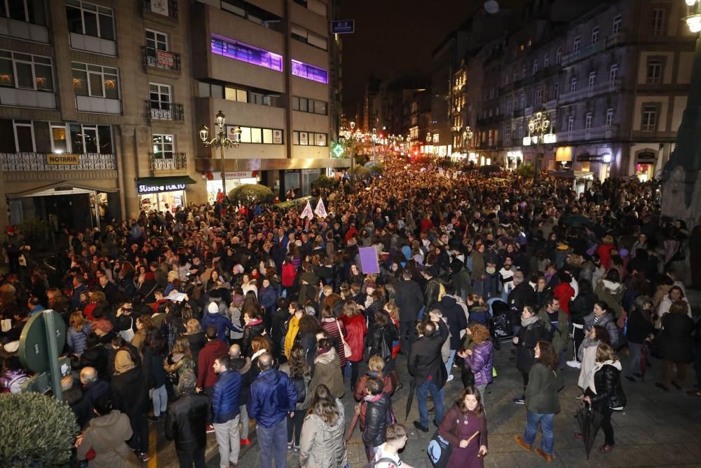 Manifestación del 8-M en Vigo