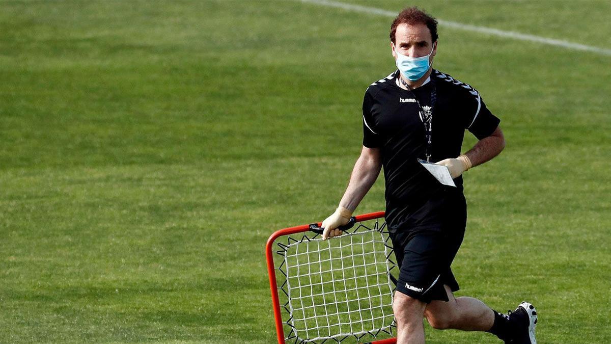 Osasuna ya ha entrenado en Tajonar