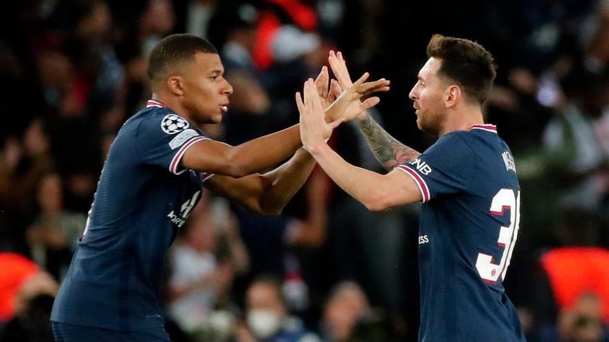 Messi y Mbappé se apuntan a la Champions