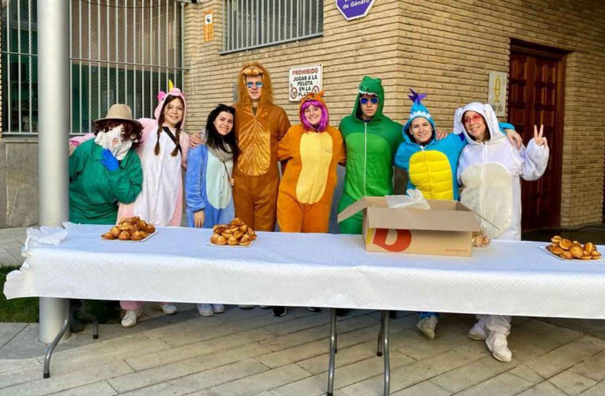 También hubo tiempo para reponer fuerzas. 