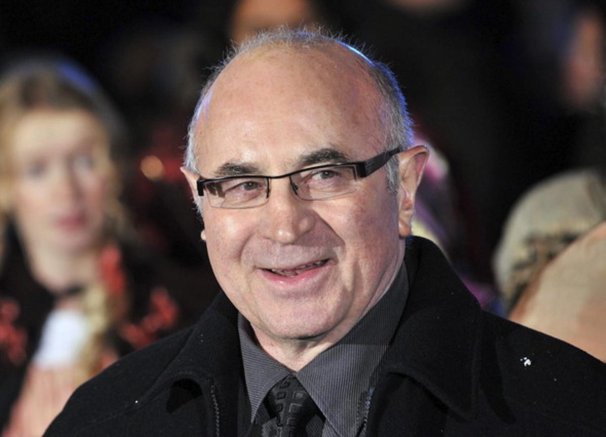L’actor britànic Bob Hoskins, durant l’estrena de la pel·lícula ’A Christmas Carol’ a Londres, el 2009.