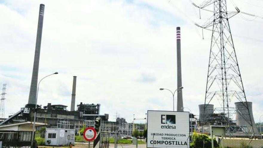 La central térmica de Compostilla, de Endesa, en la provincia de León.
