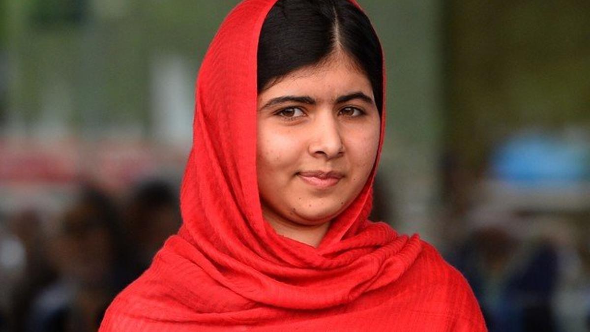 Malala Yousafzai, en la inauguración de la Biblioteca Central de Birmingham.