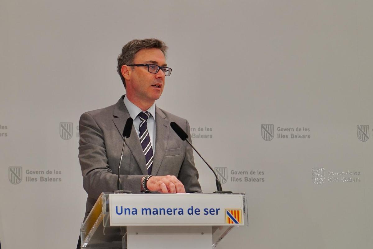 El vicepresidente y portavoz del Govern, Antoni Costa