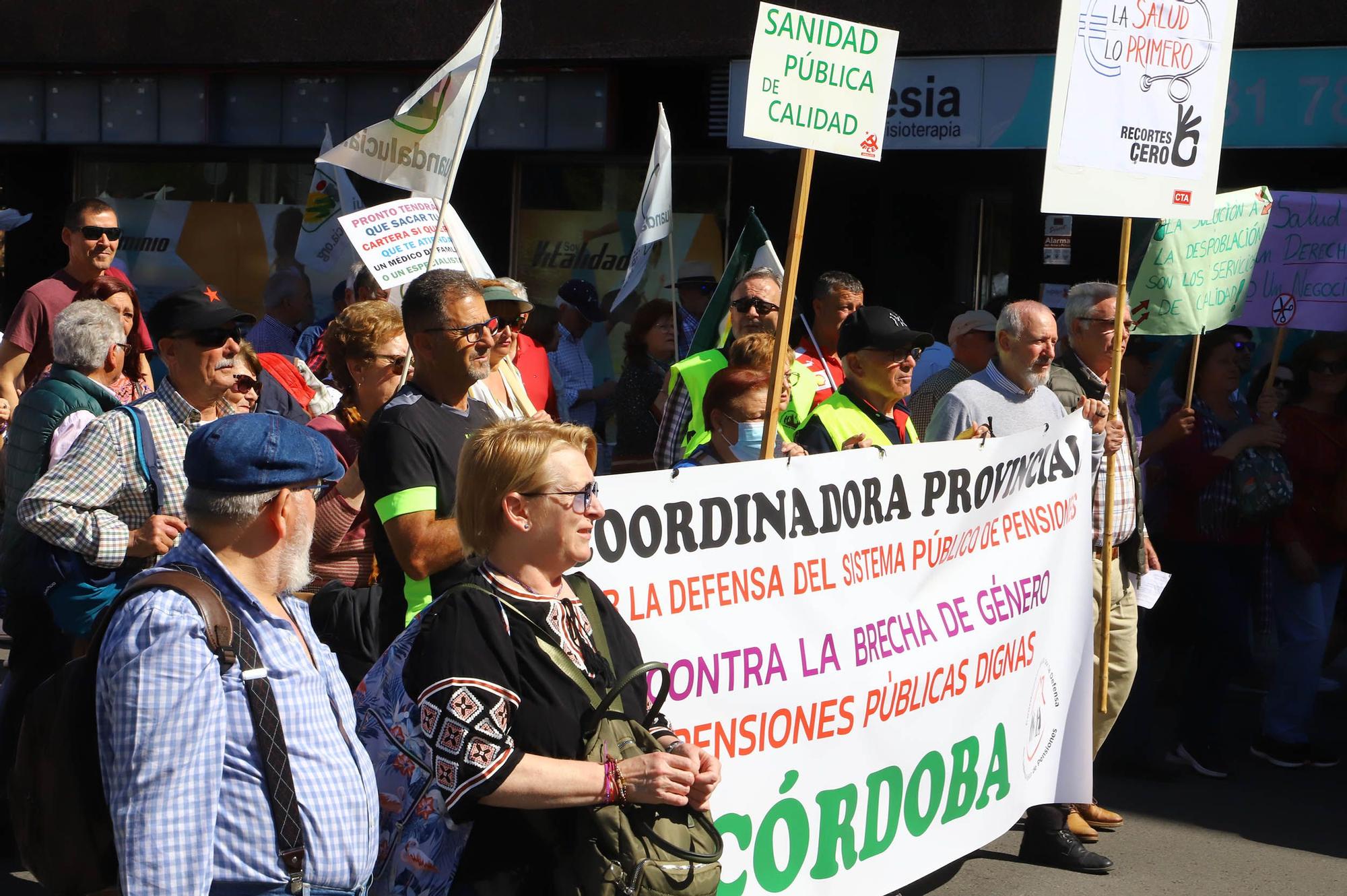 Manifestación en defensa de la sanidad pública