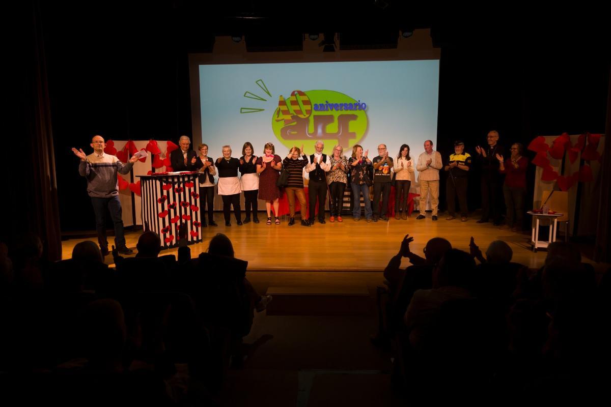 Acto de homenaje a la asociación de vecinos Actur Rey Fernando, esta semana en Zaragoza.