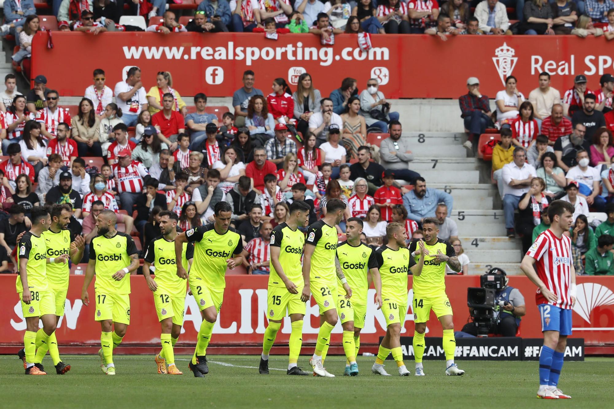 Las mejores imágenes de la victoria del Sporting ante el Girona